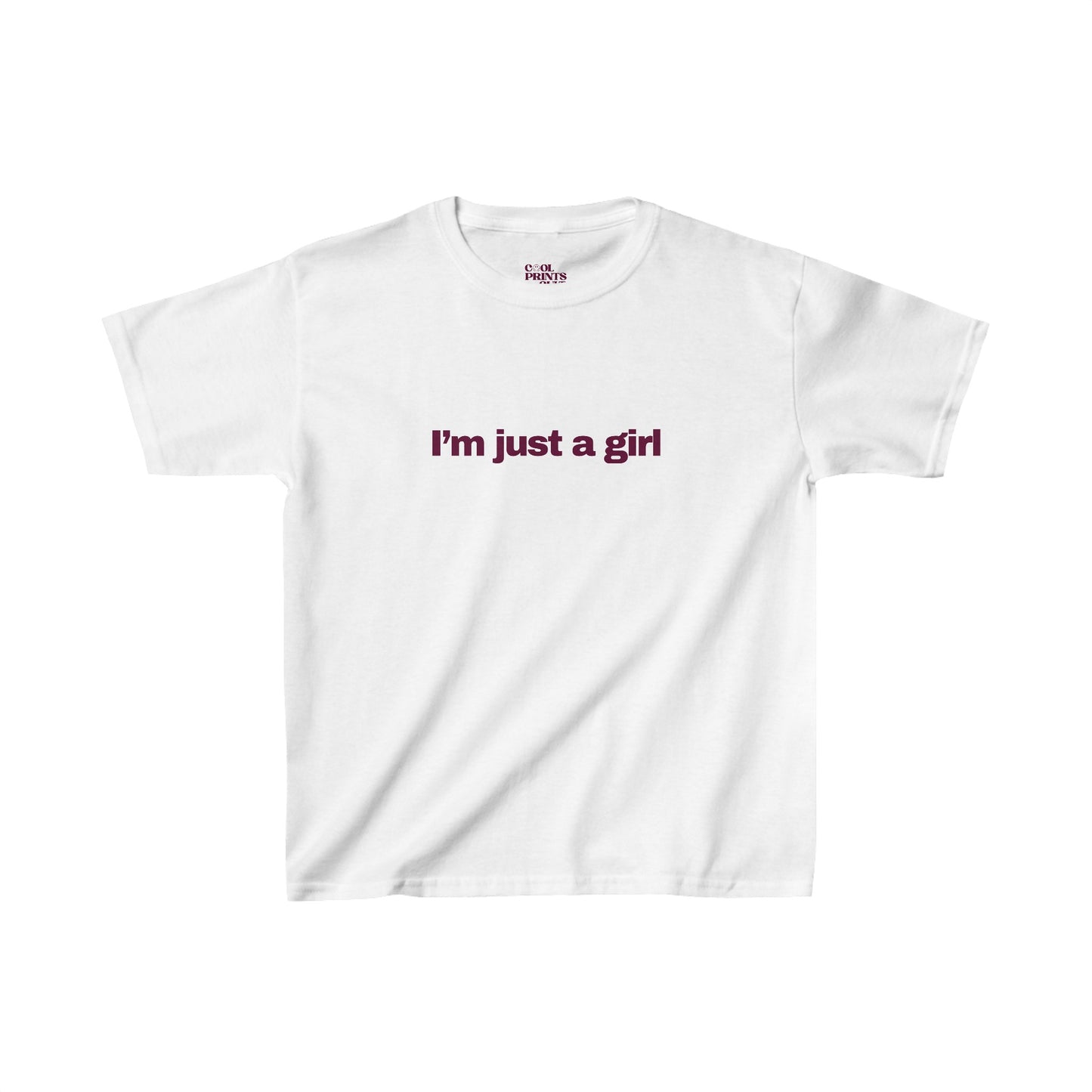 I'm just a girl shirt - Baby Tee