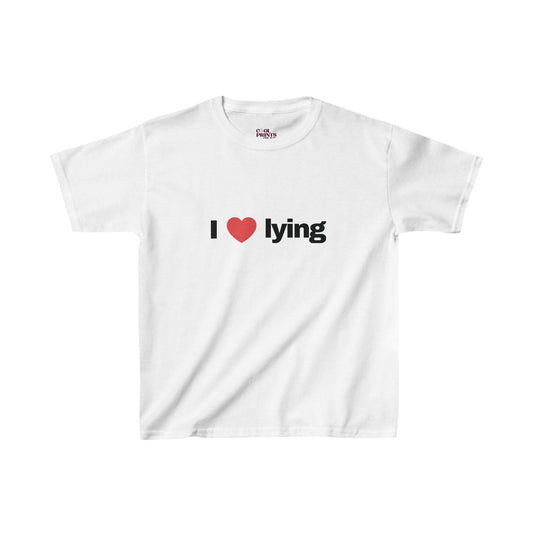 I Love Lying - Baby Tee